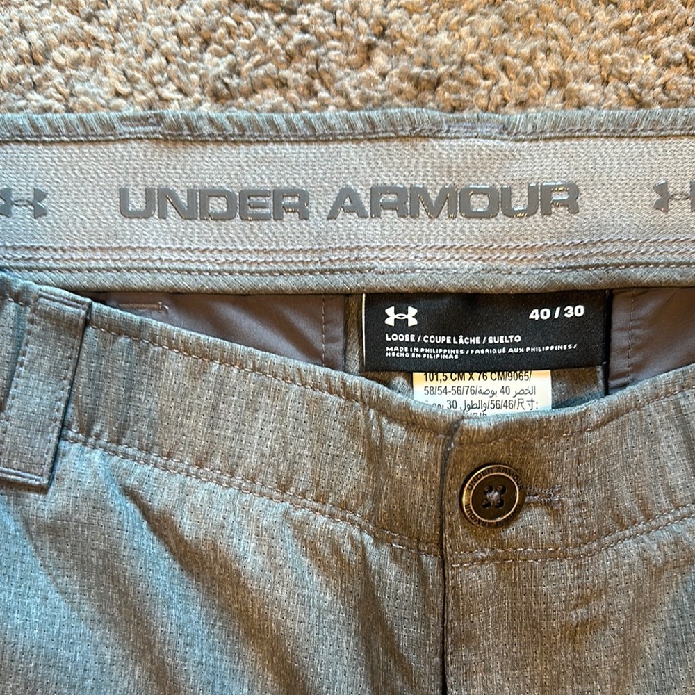 Under Armour Men's Gray Pants - Picture 2 of 5